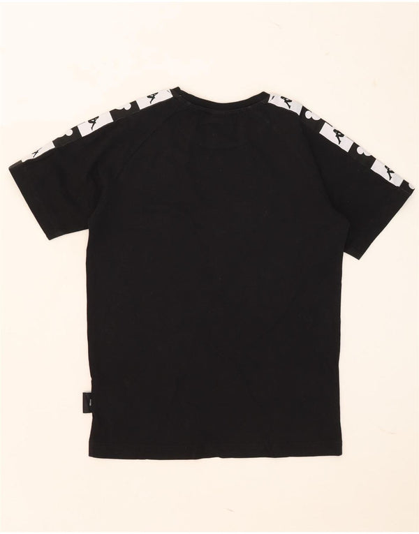 Tricou grafic pentru bărbați Kappa Top XS bumbac color bloc negru