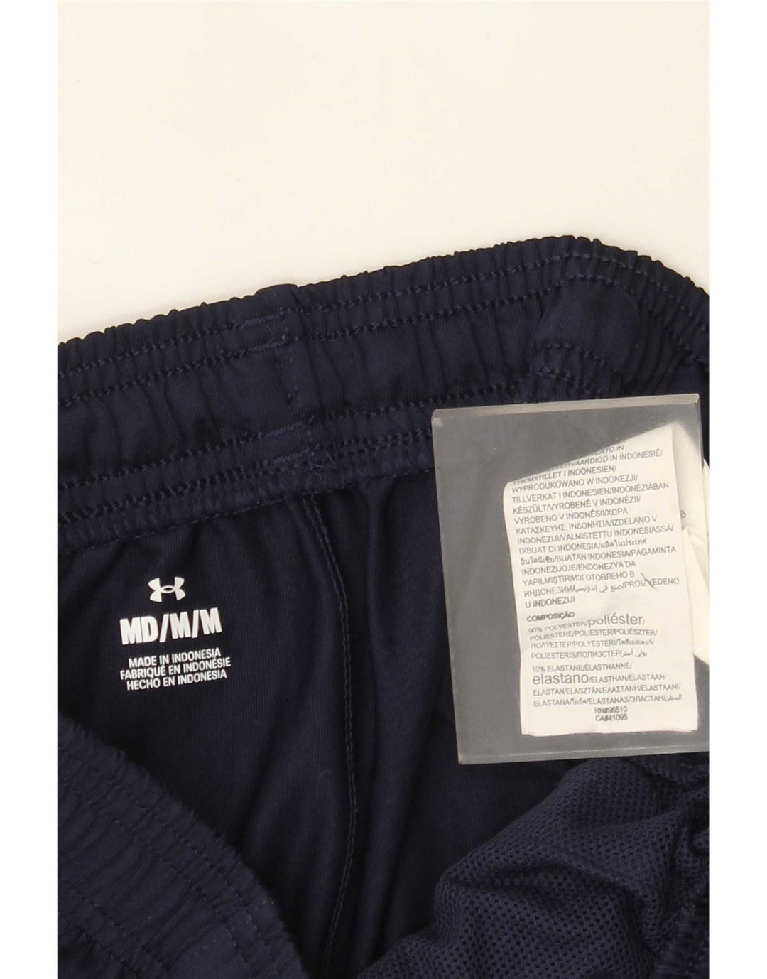 Pantaloni de trening Under Armour pentru bărbați, poliester mediu bleumarin
