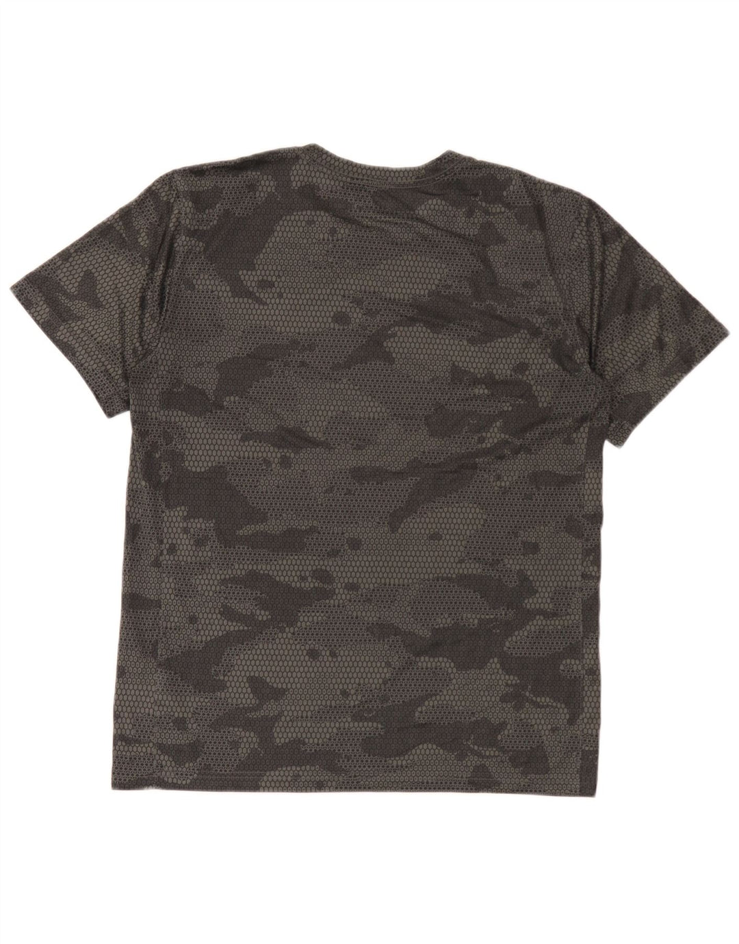 Tricou pentru bărbați Nike Top Mediu Negru Camuflaj Poliester
