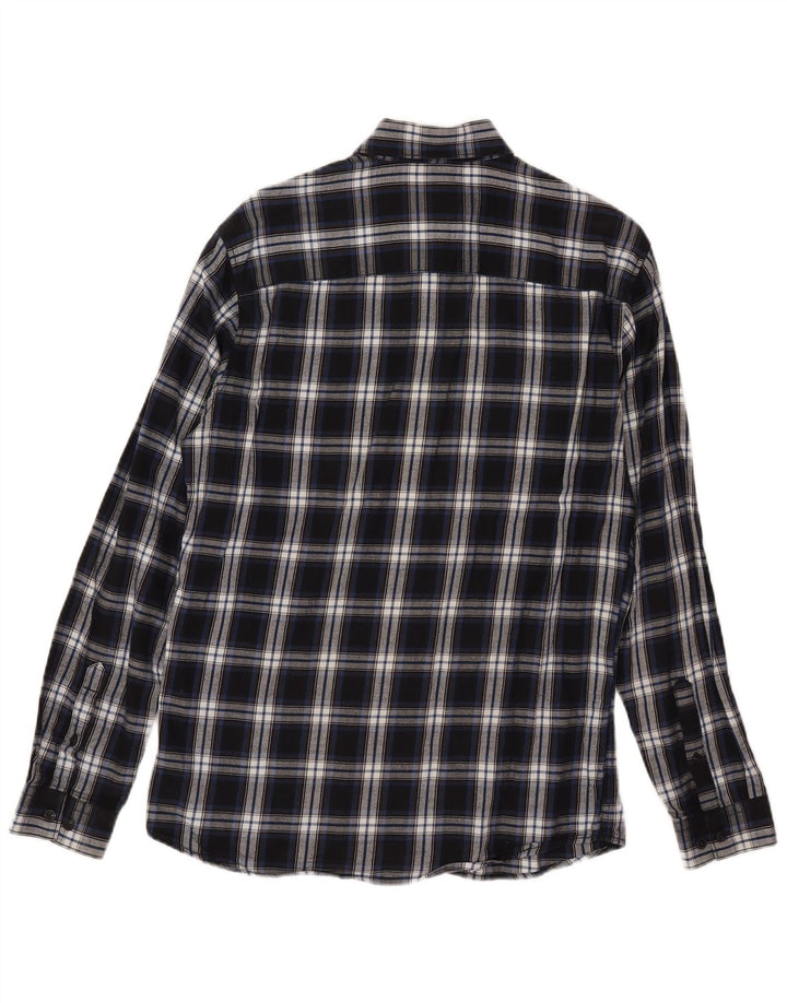 Cămașă pentru bărbați Jack & Jones Slim Fit Flannel Small Blue Check