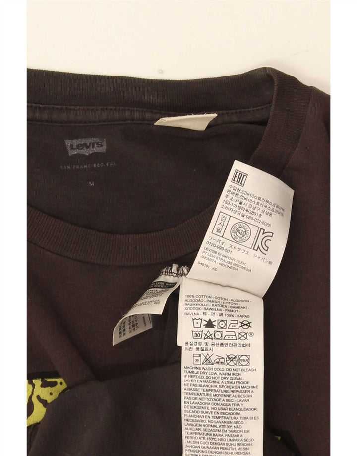 Tricou grafic pentru bărbați Levi's Top din bumbac gri mediu