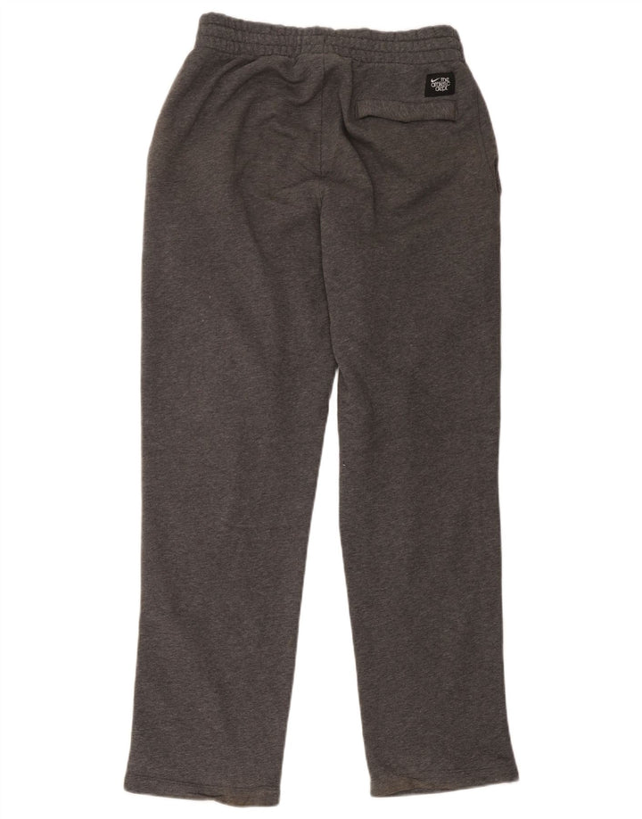 Pantaloni de trening Nike pentru bărbați, bumbac gri mic