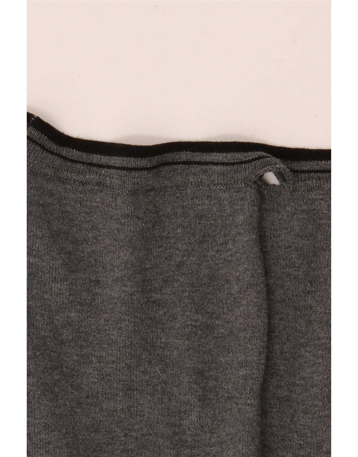 Pulover cardigan pentru bărbați Zara, bumbac cu dungi gri mari