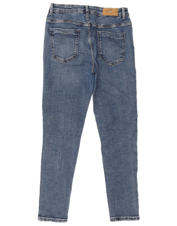 Blugi skinny de damă Zara EU 42 Large W32 L29 Albastru