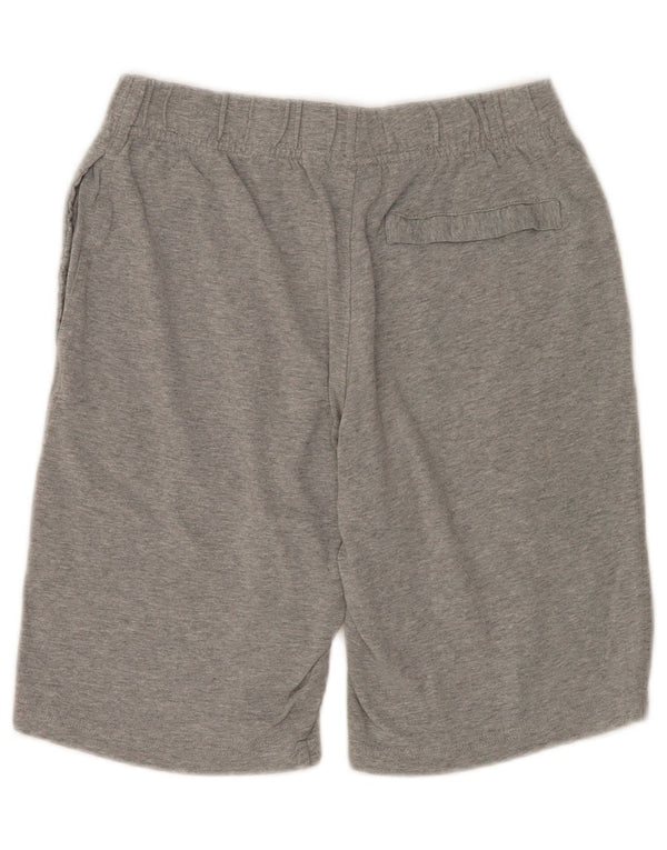 Pantaloni scurti sport pentru femei NIKE UK 10 mici, gri, pete