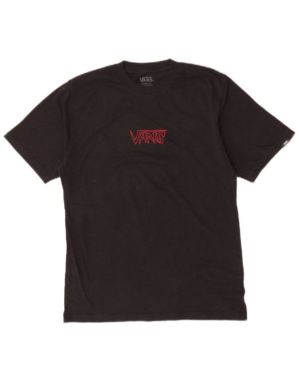 Tricou grafic Vans Boys Classic Fit Top 14-15 ani XL bumbac negru