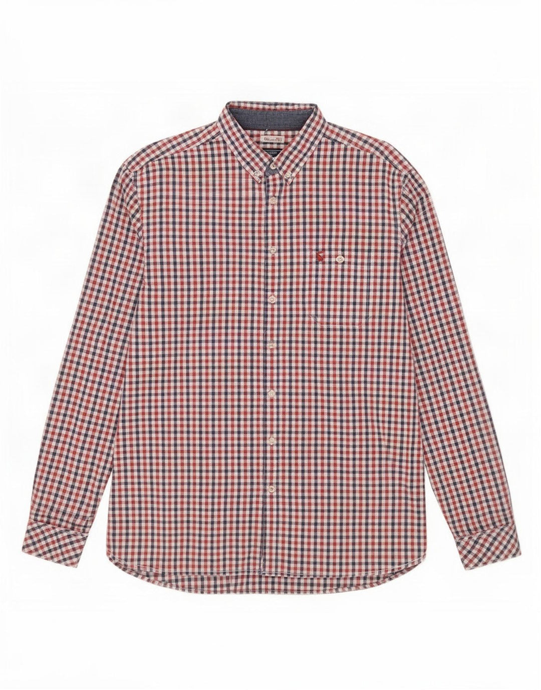 Cămașă pentru bărbați Joules Classic Fit, mare, roșu, din bumbac