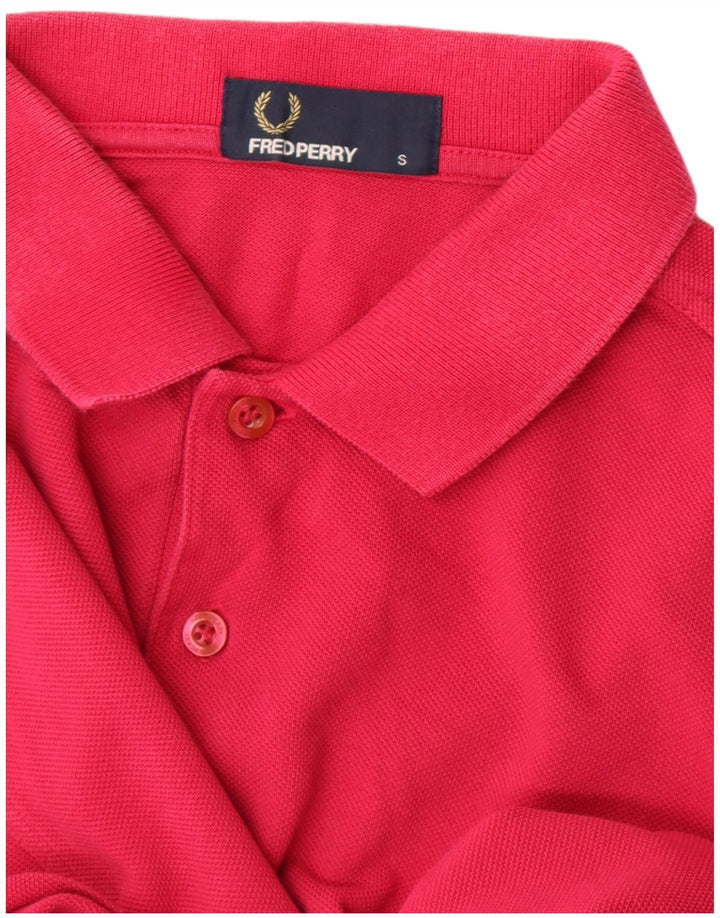 Tricou polo Fred Perry pentru femei UK 10 Small Pink