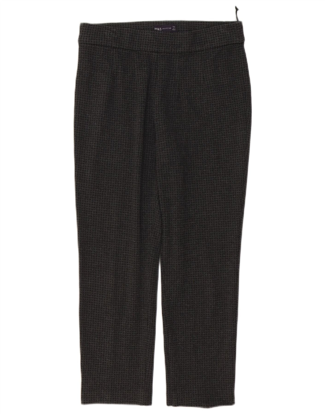 Leggings pentru femei Marks & Spencer UK 10 Small W28 L23 Gri Houndstooth