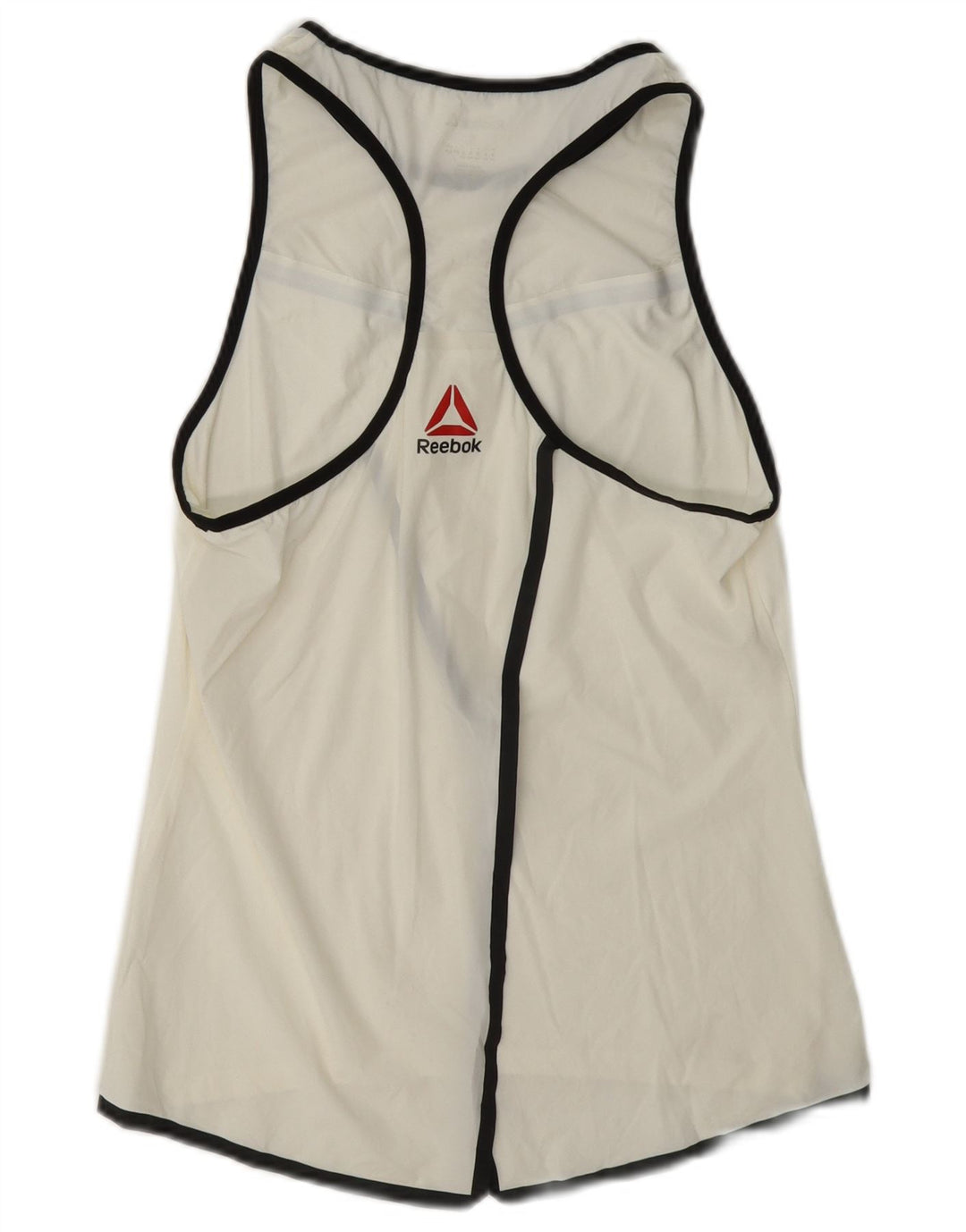 Top cu vestă grafică Reebok pentru femei UK 8/10 Small White