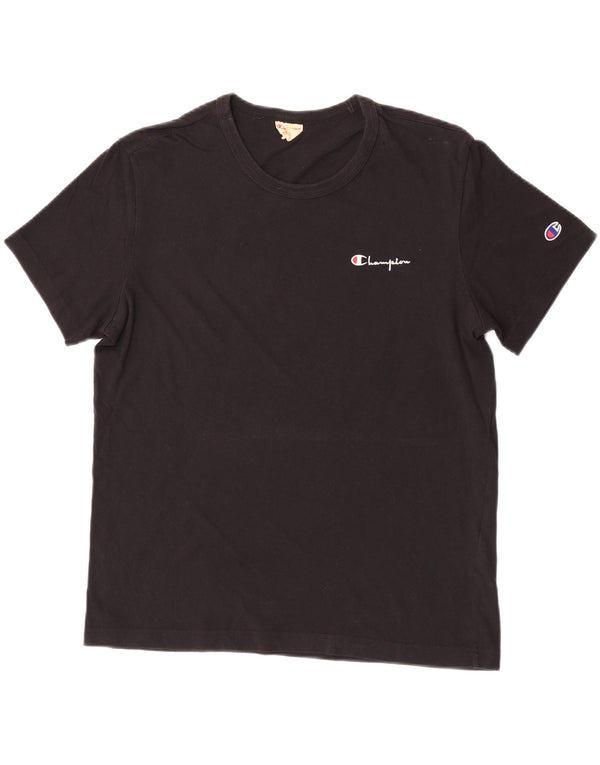 Tricou pentru bărbați Champion Top Mediu Negru
