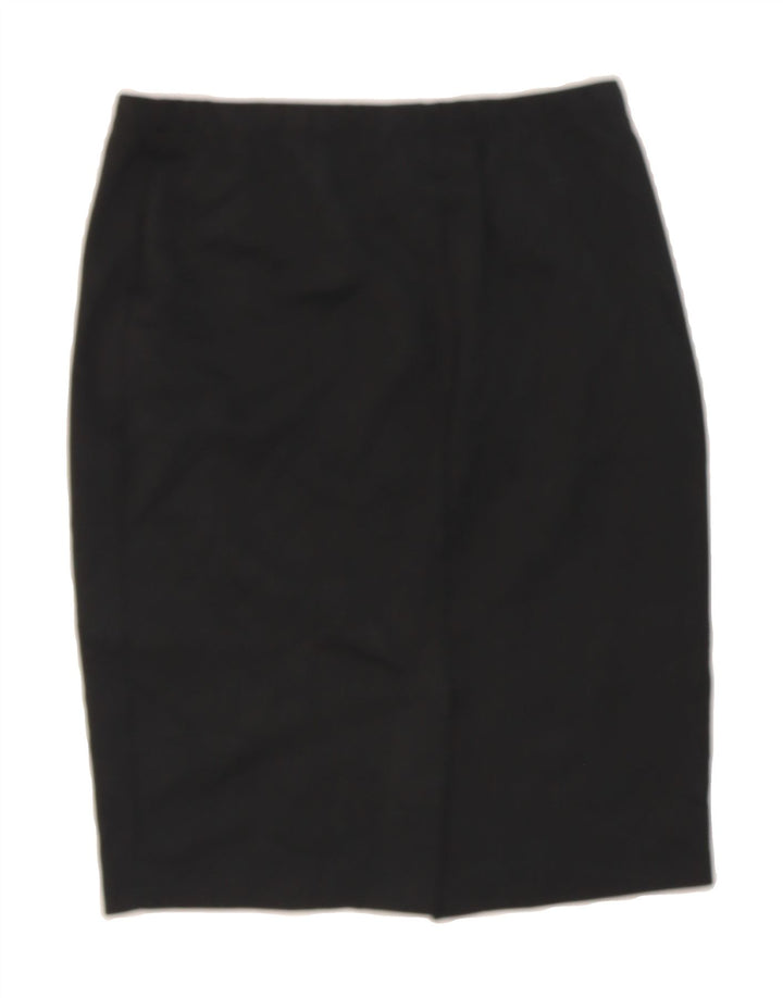 MOSSIMO Womens Pencil Skirt Large W34  Black Rayon Vintage Mossimo and Second-Hand Mossimo from Messina Hembry 