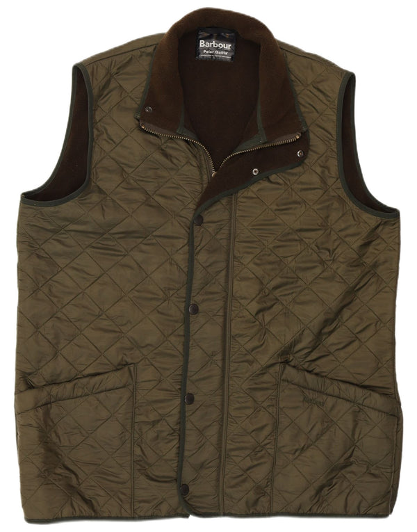 BARBOUR Gilet matlasat pentru bărbați UK 42 XL Verde