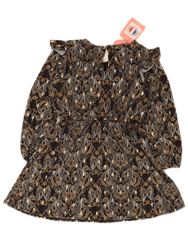 Rochie A-Line Naf Fete 3-4 Ani Negru Paisley Poliester