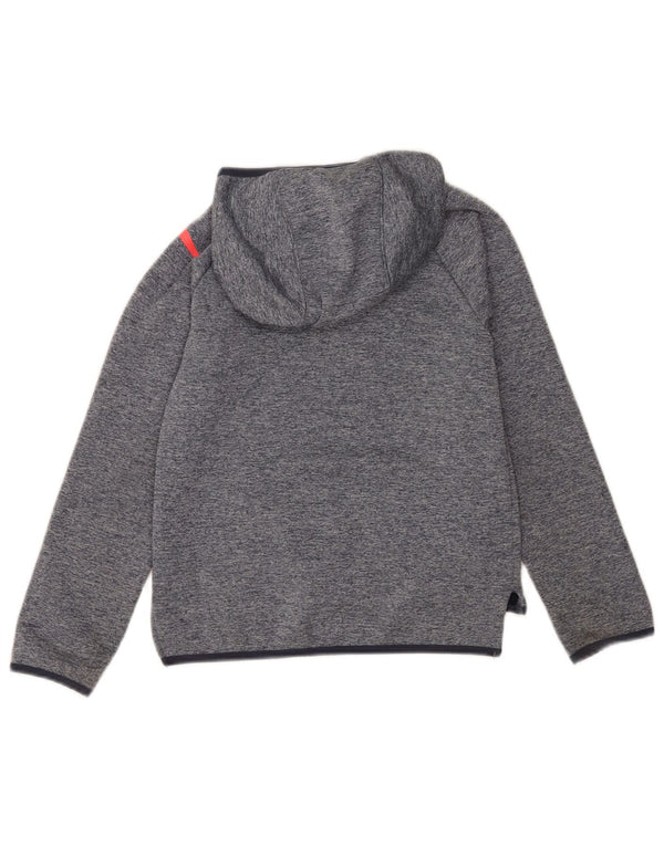 Pulover Nike pentru fete Dri Fit Graphic Hoodie 10-11 ani, mediu bleumarin