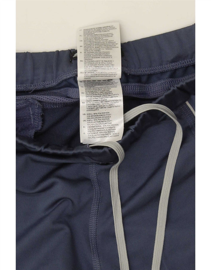 Leggings Adidas Response Capri pentru femei UK 12 Medium Bleumarin Poliester