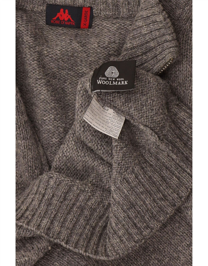 Pulover cardigan pentru bărbați Kappa XL Lână gri