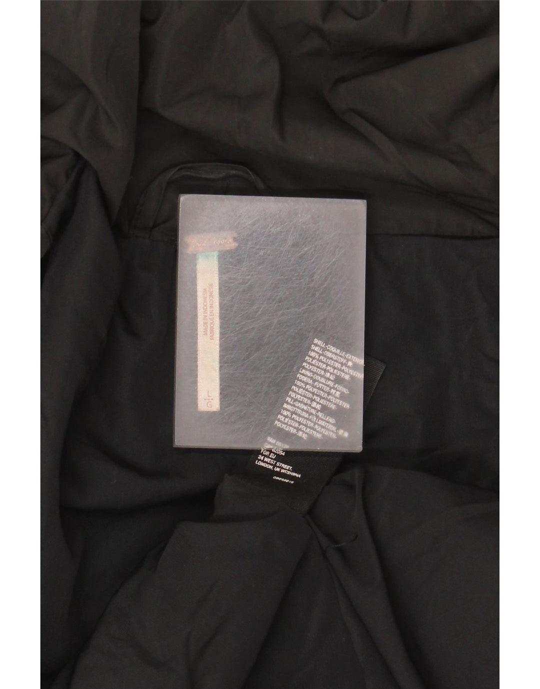 Jachetă căptușită supradimensionată pentru femei Free People UK 16 Poliester negru mare