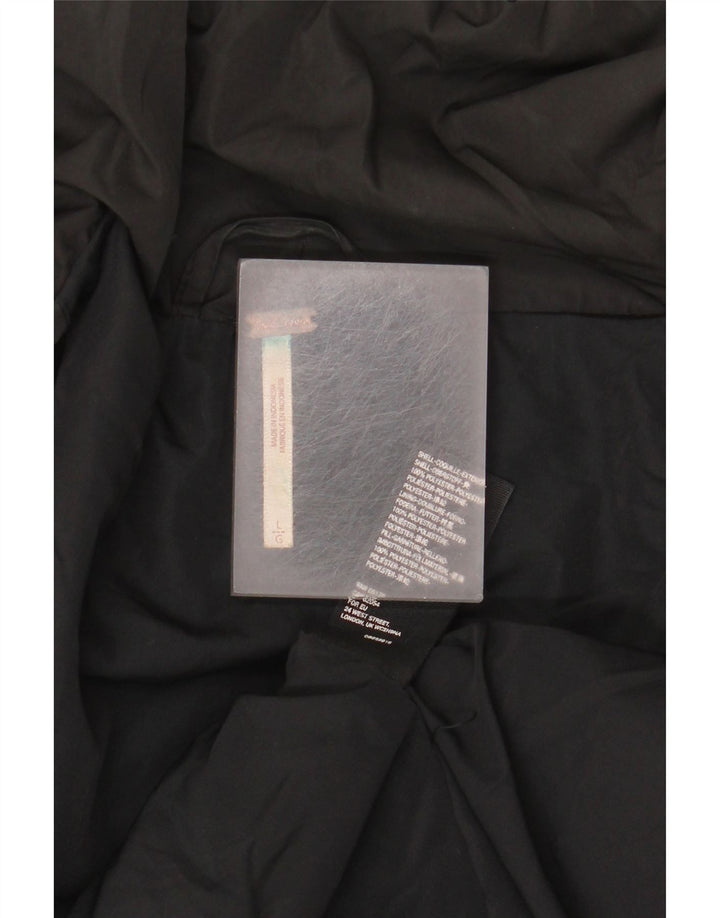 Jachetă căptușită supradimensionată pentru femei Free People UK 16 Poliester negru mare