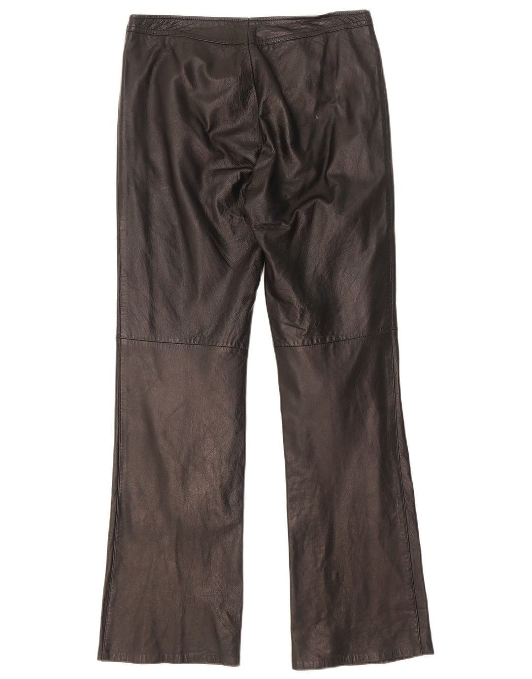 Pantaloni Dakota pentru femei Bootcut din piele W30 L31 negru
