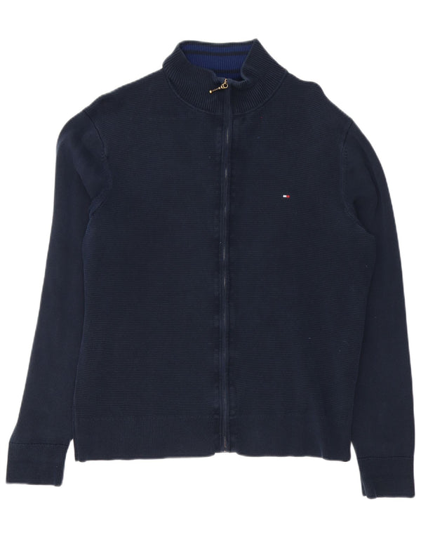Pulover cardigan pentru bărbați Tommy Hilfiger XL, bumbac bleumarin