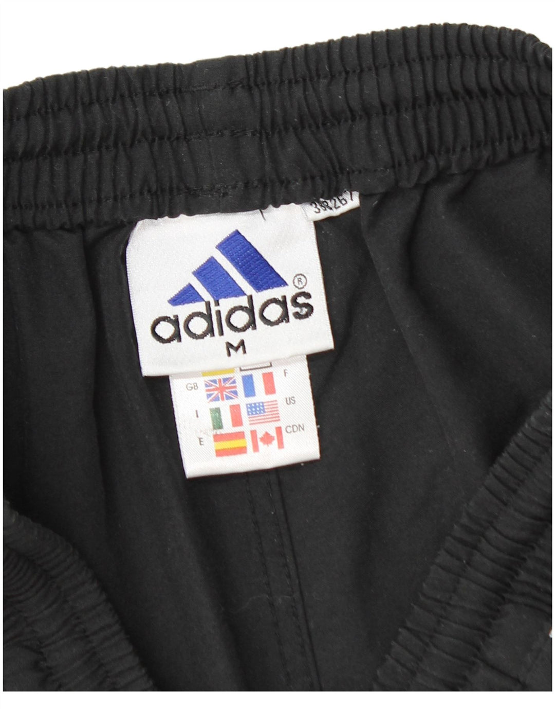 Pantaloni scurți sport pentru bărbați Adidas, poliester mediu negru