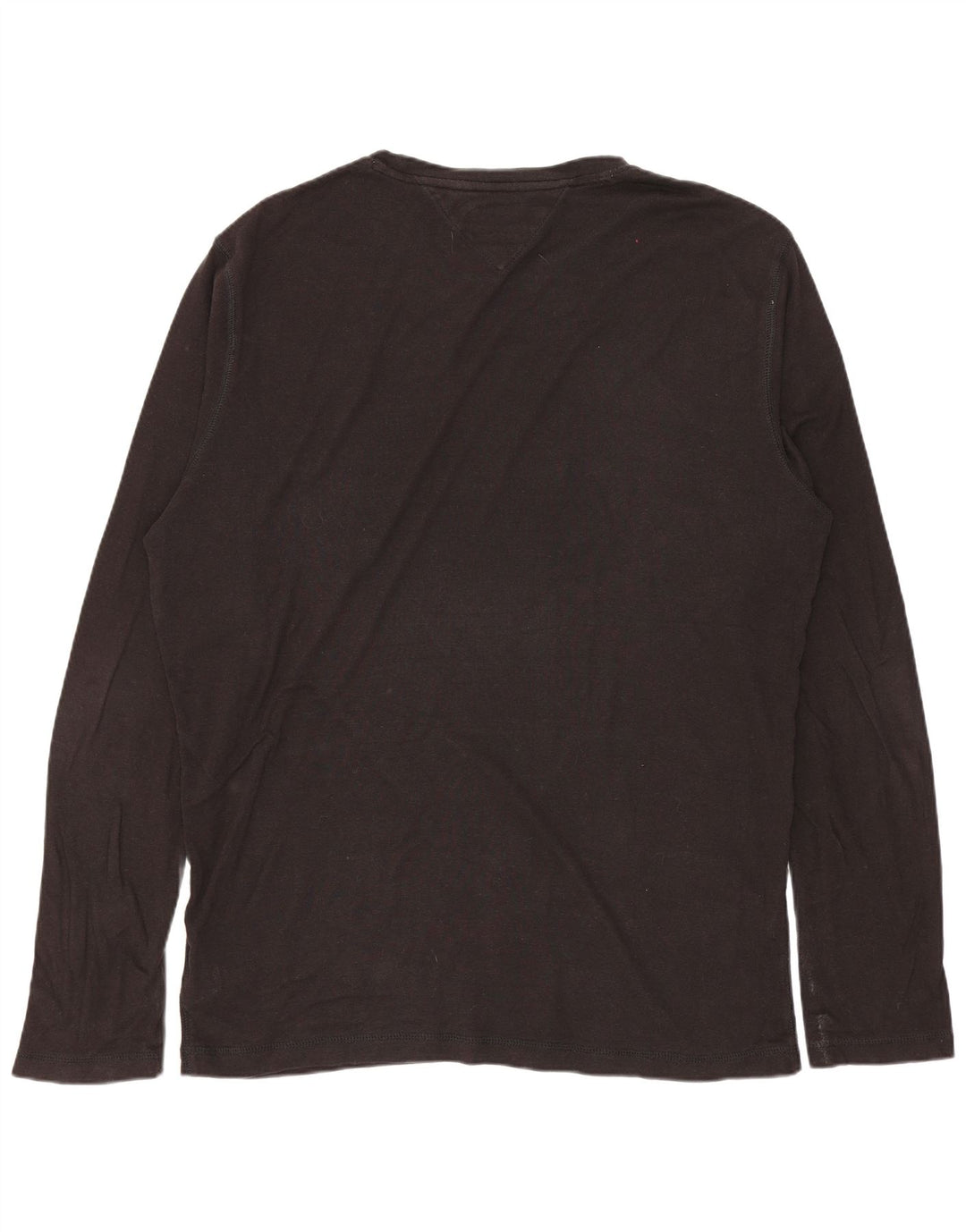 TOMMY HILFIGER Top pentru bărbați cu mânecă lungă 2XL bumbac negru