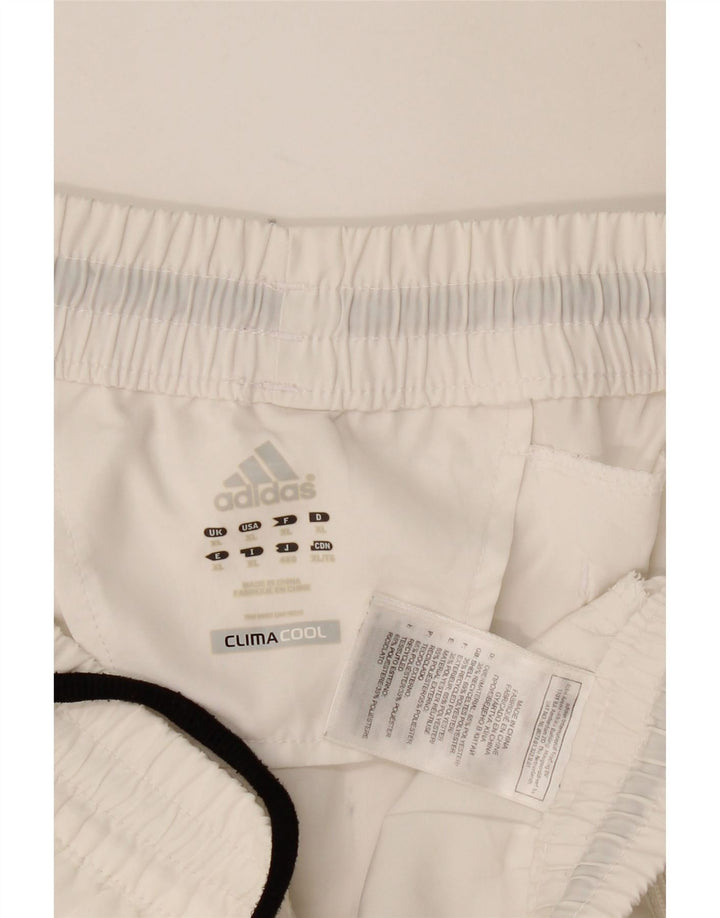 Pantaloni scurți ADIDAS Climacool Sport XL, alb, poliester