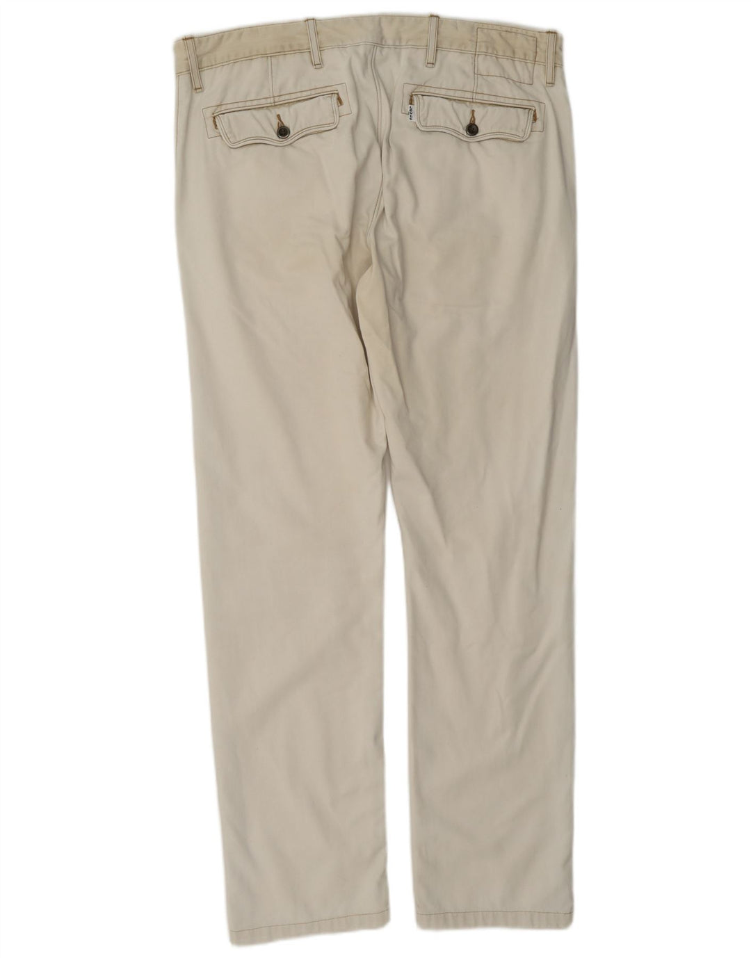 Pantaloni chino drepti pentru bărbați Levi's W38 L32 alb
