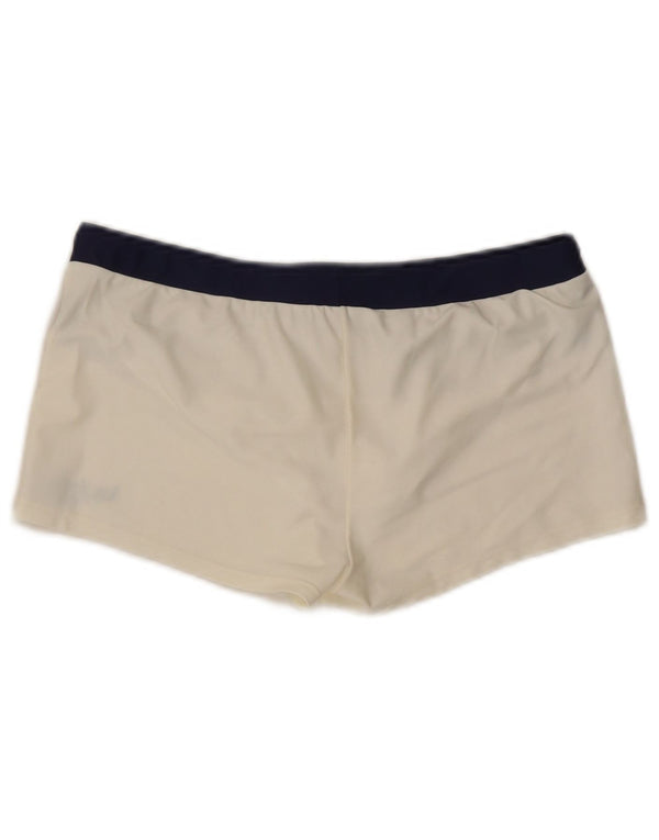 Byblos Pantaloni scurți de înot pentru femei UK 14 Medium White Striped