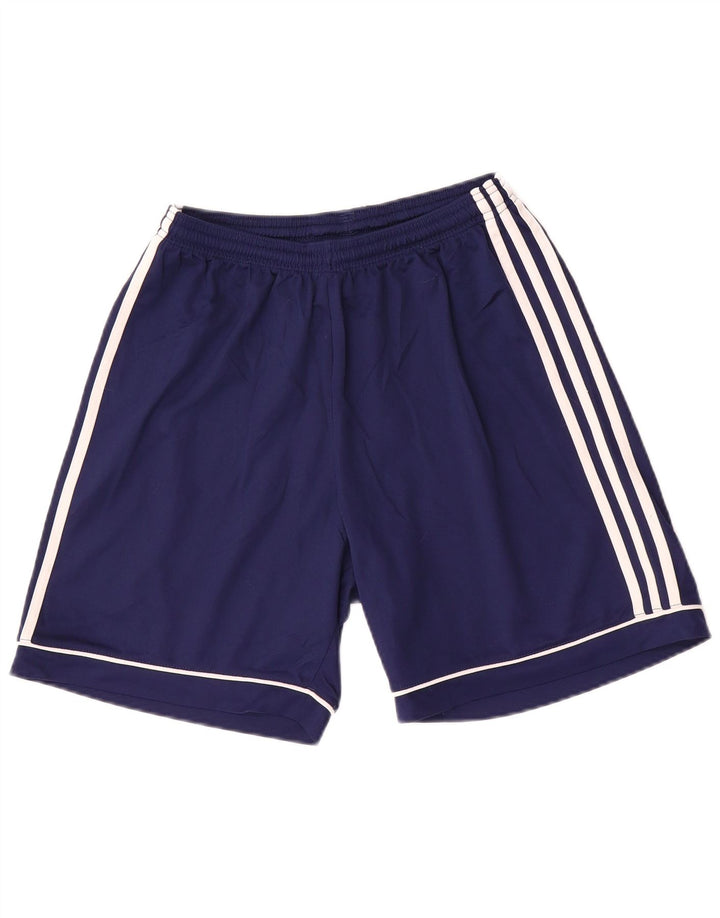 Pantaloni scurți sport Aeroready ADIDAS pentru bărbați, poliester mediu albastru