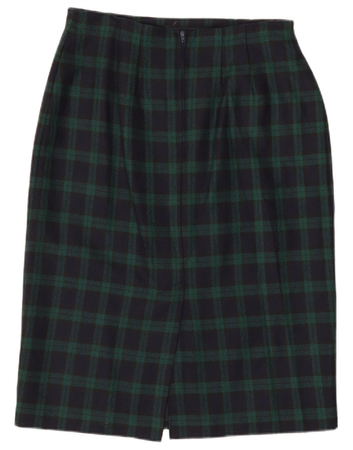 Fusta creion St. Michael pentru femei Marks & Spencer W30 Medium Bluemarin Check