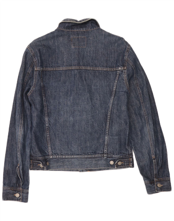Jachetă de blugi pentru bărbați Sisley UK 36 Small Bleumarin