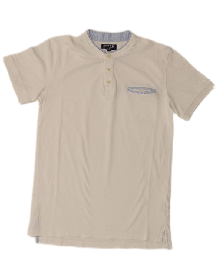Woolrich Tricou Băieți Top 11-12 Ani Bumbac Alb