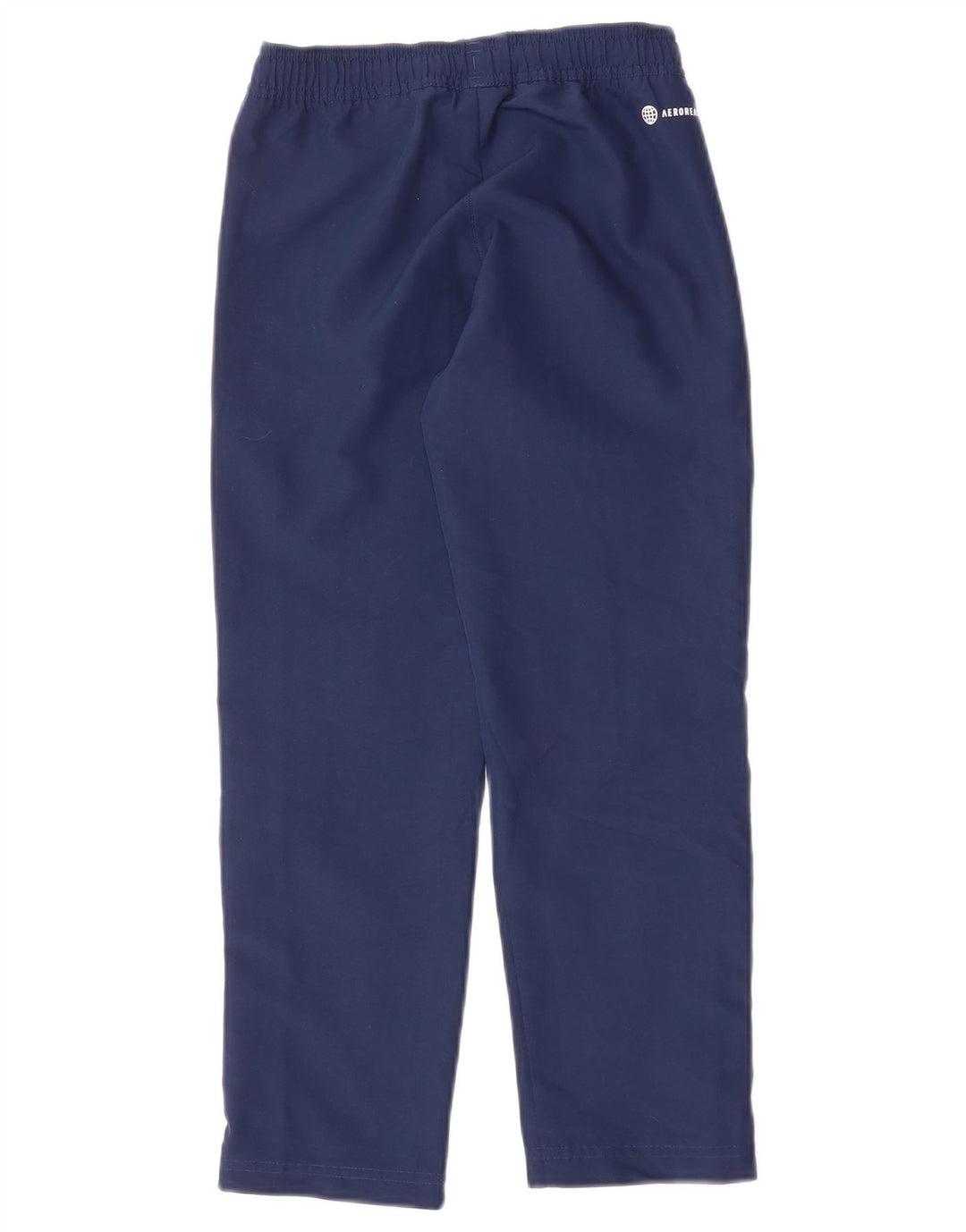Pantaloni de trening ADIDAS Aeroready pentru baieti 7-8 ani poliester bleumarin