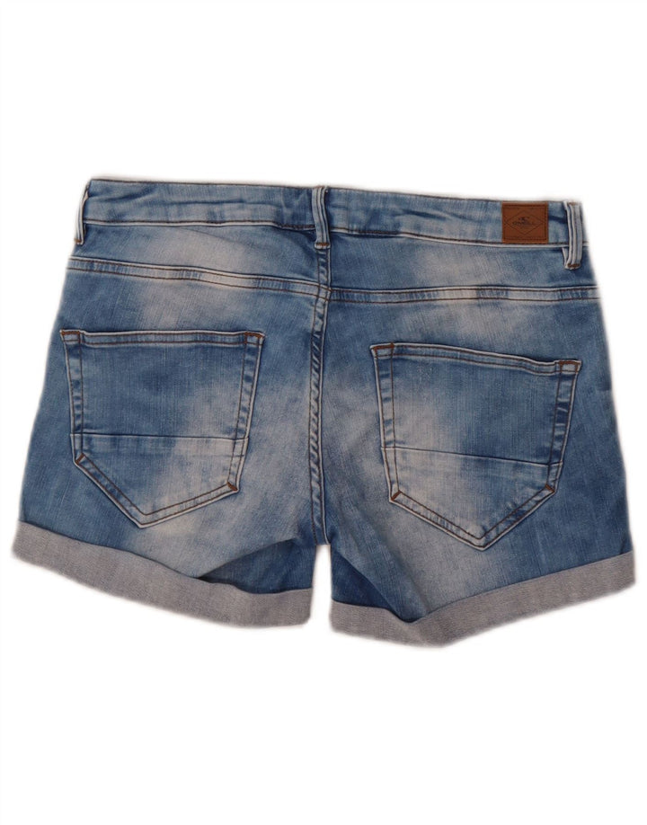 Pantaloni scurți din blugi pentru femei O'Neill W30, bumbac albastru mediu