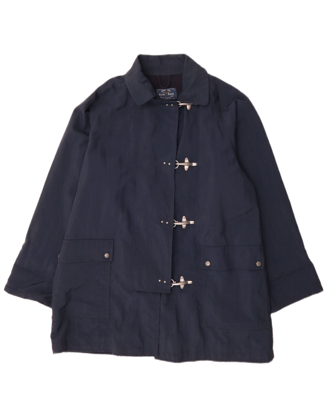 Jachetă utilitare supradimensionată pentru femei Les Copains, Blue Eagle, IT 44 Medium Navy