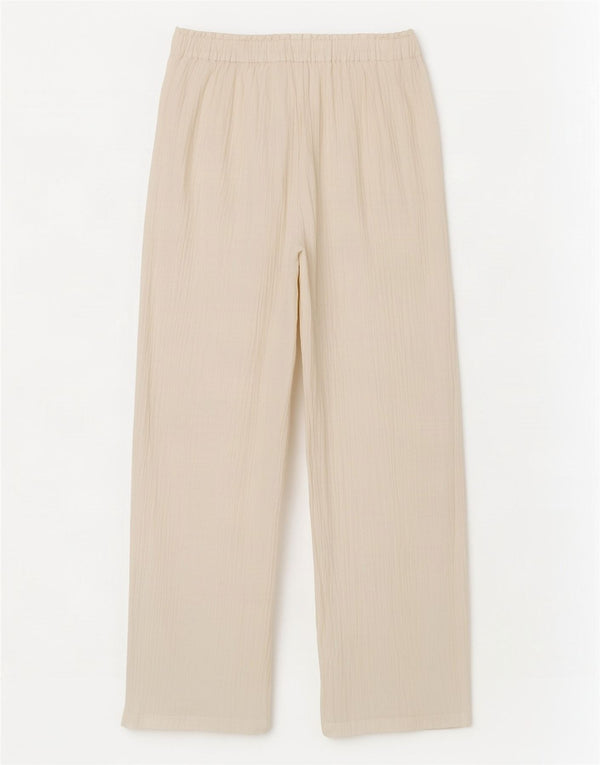Marks & Spencer Pantaloni pentru femei cu talie înaltă UK 8 Small W28 L30 White