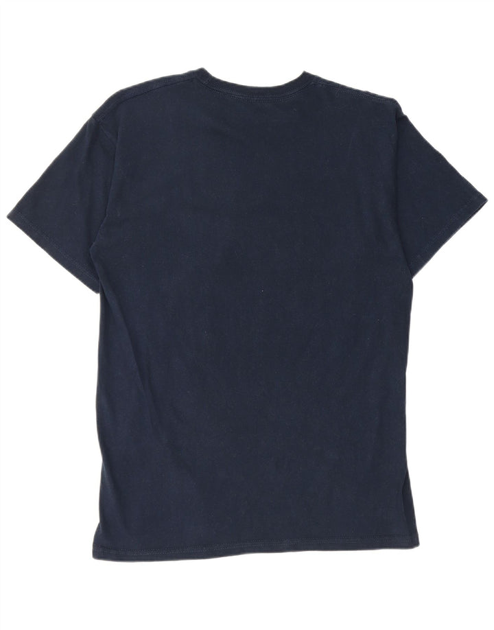 Tricou cu grafică pentru bărbați Fila Top Mediu Bleumarin Bumbac