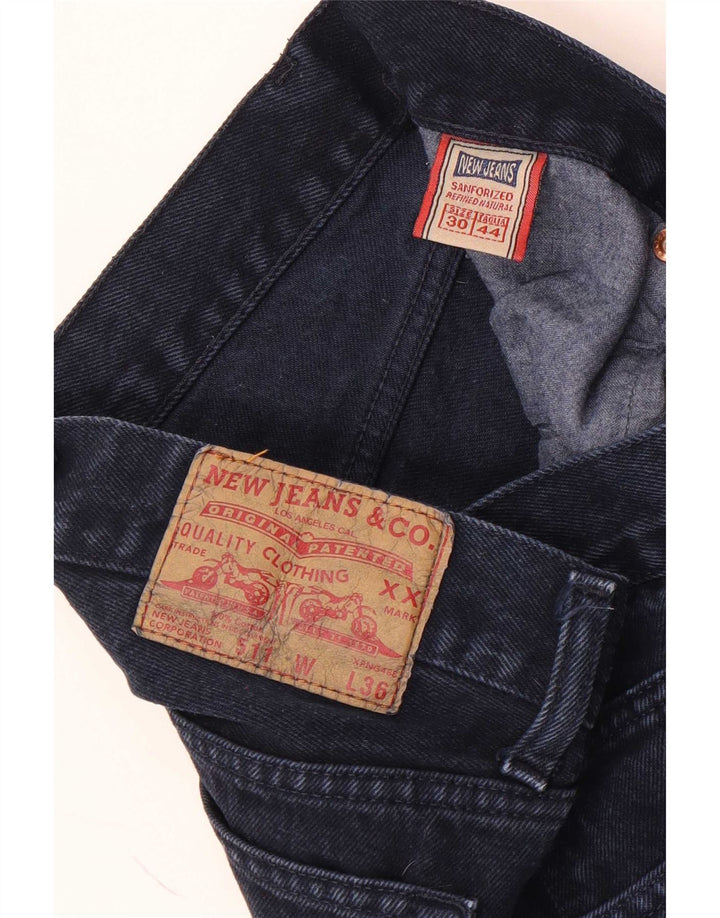 Blugi noi pentru bărbați 511 Slim W30 L28 bleumarin bumbac