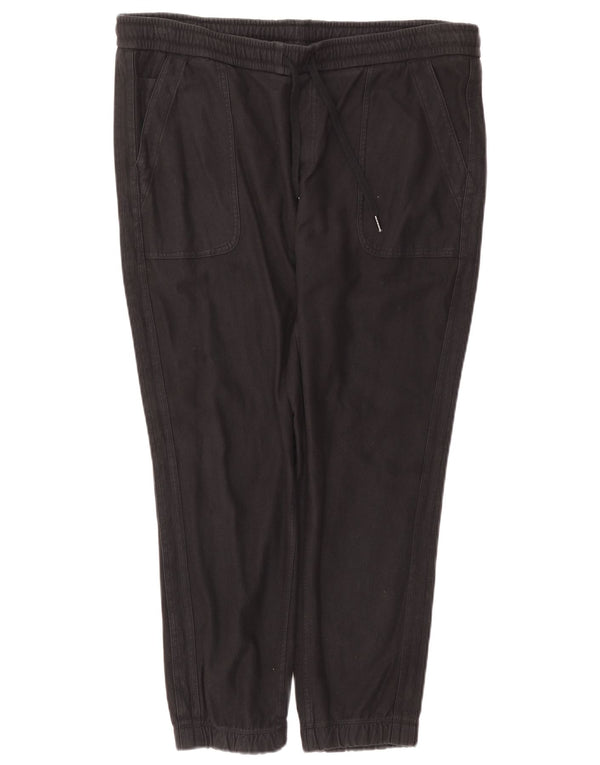 Athleta Womens Joggers Casual Trousers US 16 2XL W34 L24 Black Cotton