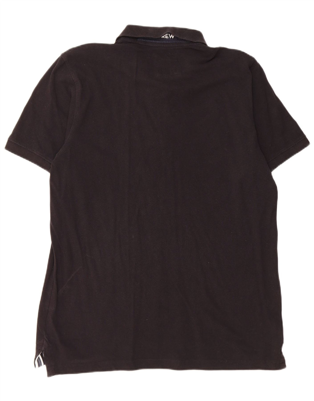 Crew Clothing Tricou polo pentru bărbați, mare, negru, bumbac
