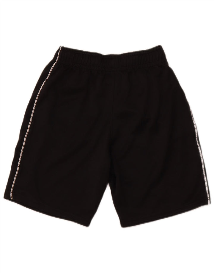 Pantaloni scurți sport grafic NIKE pentru băieți 12-13 ani, mari, negru, poliester