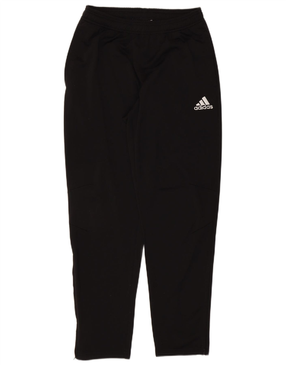 Pantaloni de trening Adidas pentru bărbați, poliester mediu negru