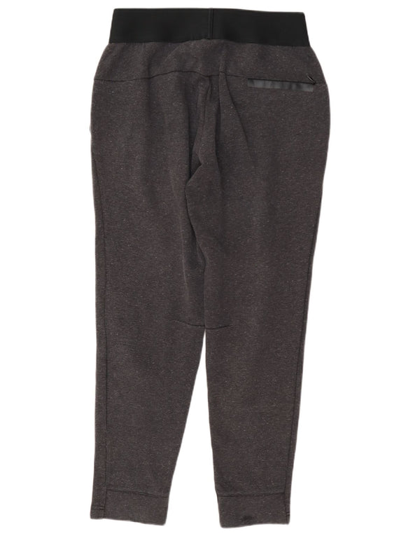 Pantaloni de trening Adidas pentru femei UK 8/10, bumbac color bloc, gri mic