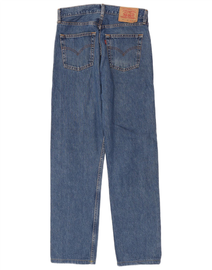 Blugi drepti pentru bărbați Levi's 521 W32 L32 Bumbac albastru