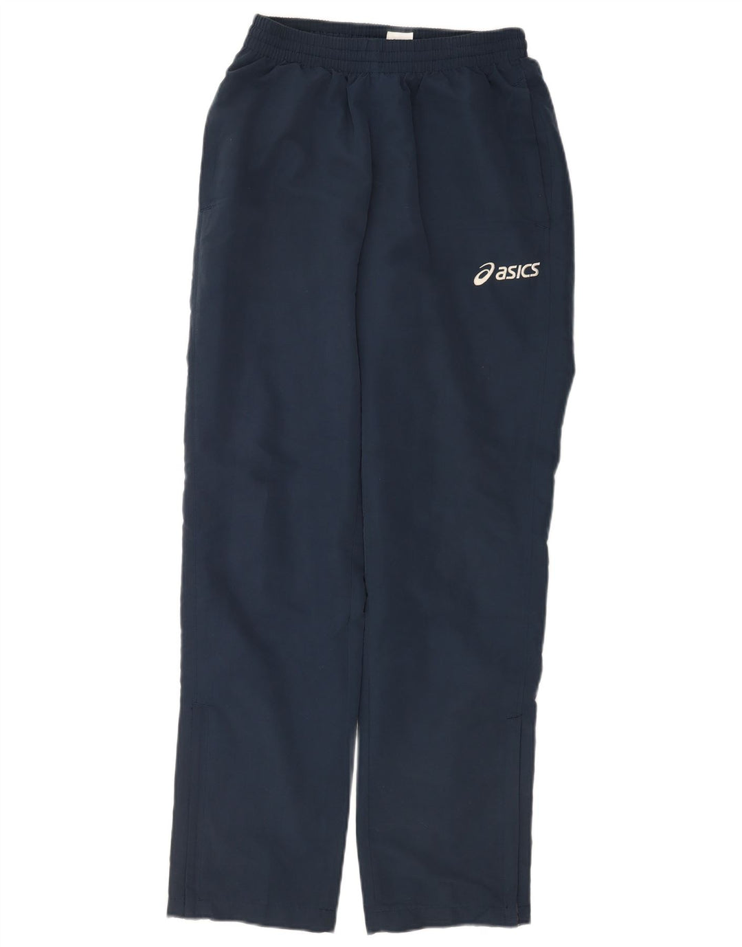 Pantaloni de trening Asics pentru bărbați, poliester mediu bleumarin