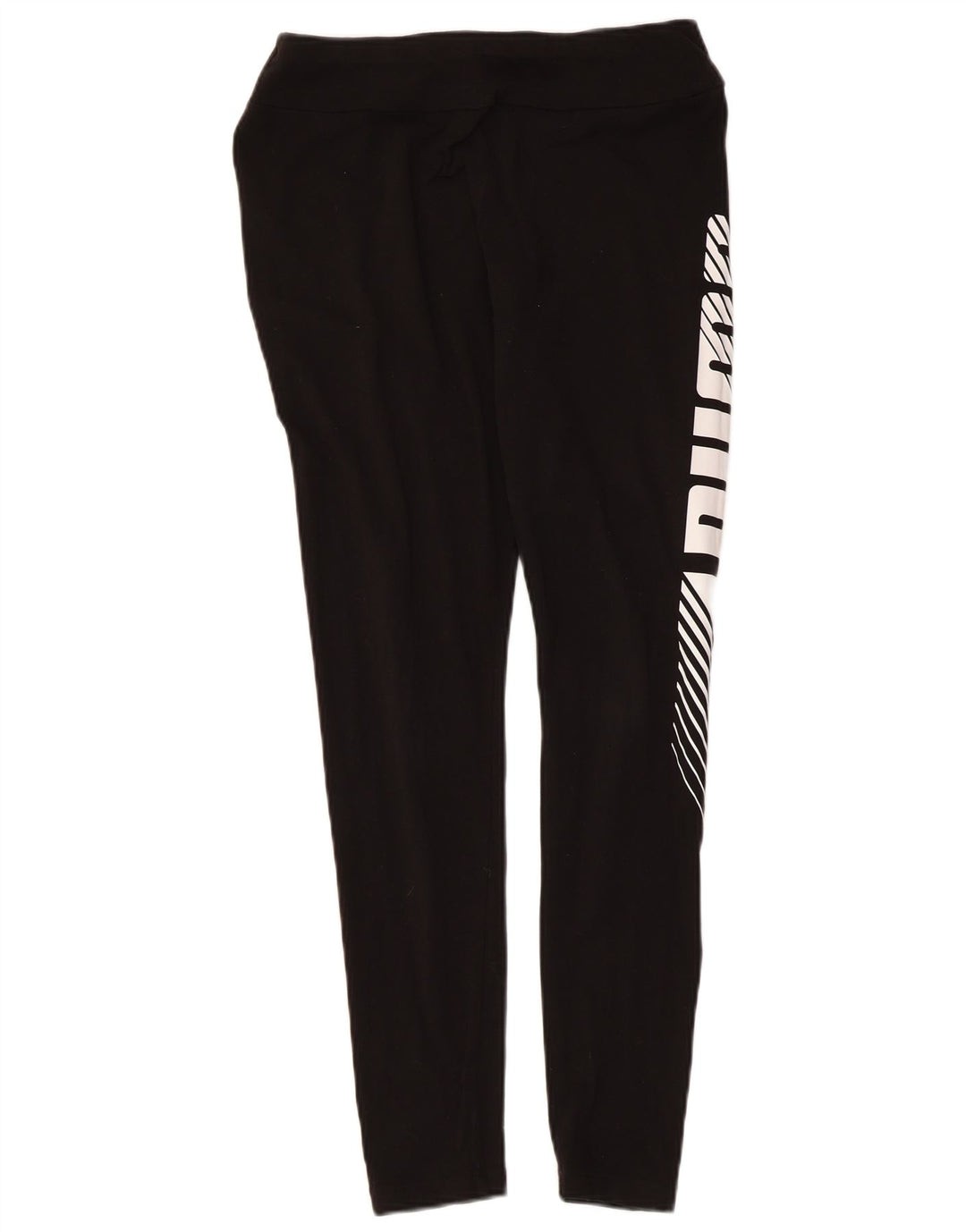 Leggings grafic Puma pentru femei UK 12, bumbac mediu negru