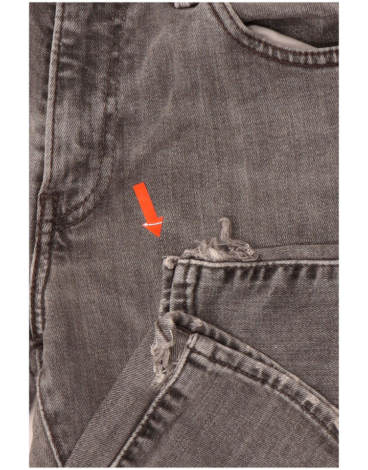 LEVI'S Womens 511 Slim Jeans W30 L32 Grey Cotton