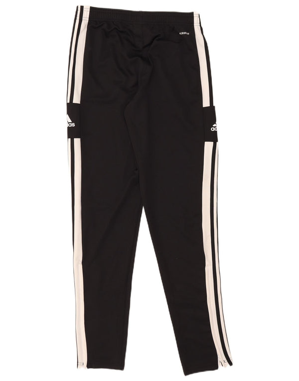 Adidas Boys Aeroready Tracksuit Trousers 15-16 Years Black Colourblock
